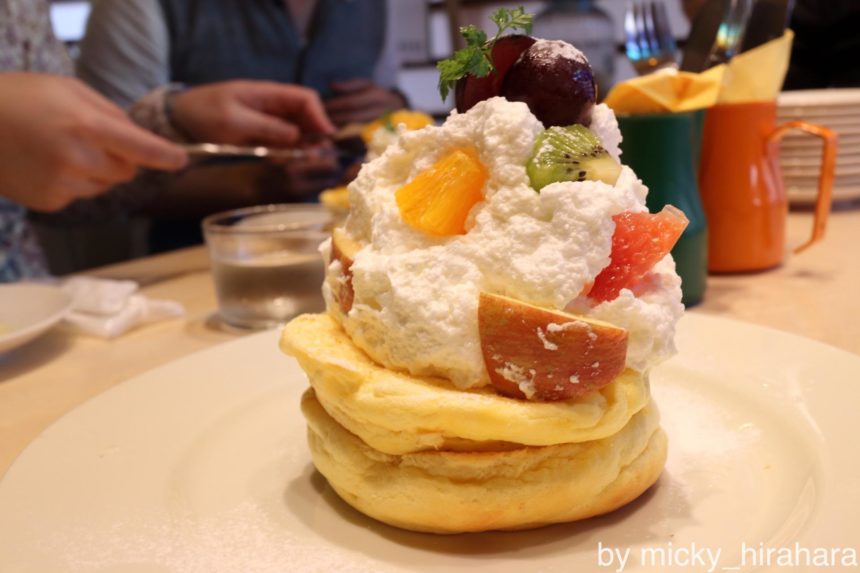 レインボーパンケーキ（原宿）個室予約で並ばずにパンケーキを食べよう ...